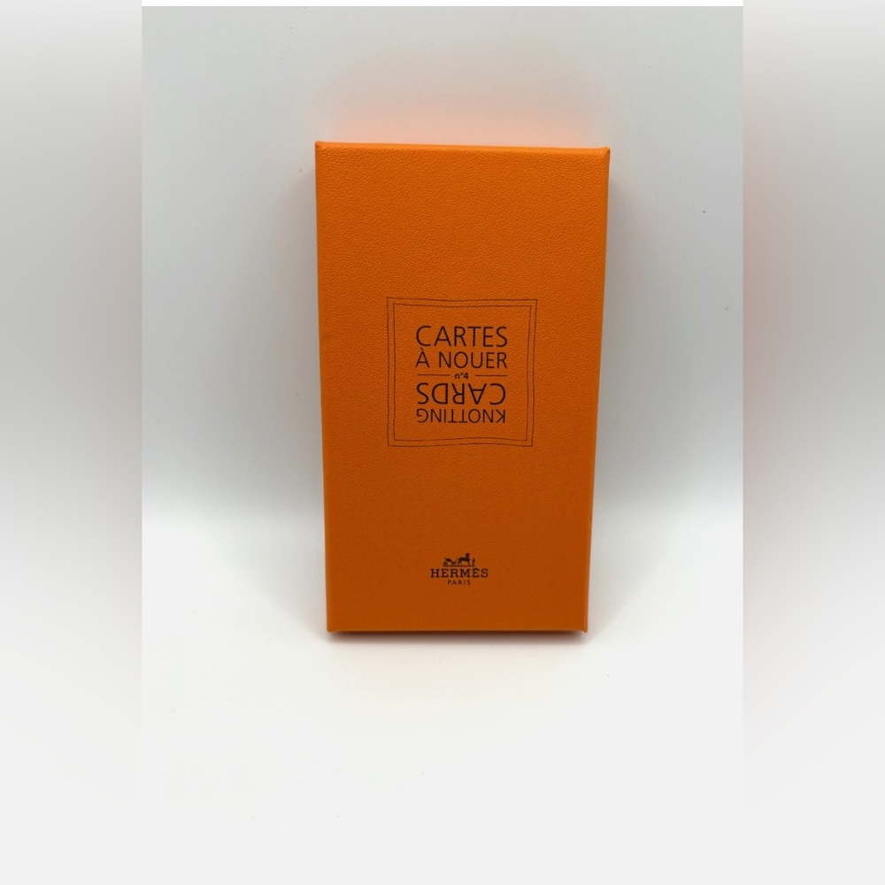 Hermès Knotting Card Set, sealed new in box ✨